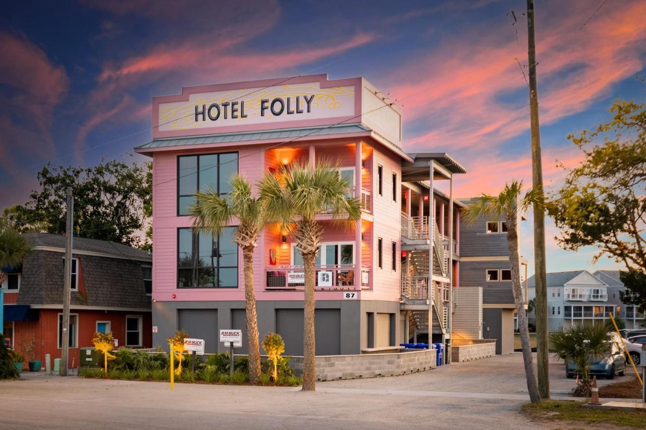 Hotel Folly With Marsh And Sunset Views Фоли Бич Экстерьер фото